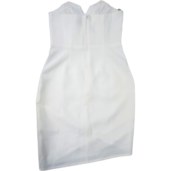 Revolve - Crystallized Mini Dress in White by Lumier x Revolve  sz Sm NWT - Picture 6 of 13